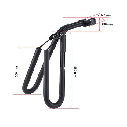 Surfboard Bicycle Rack Carrier